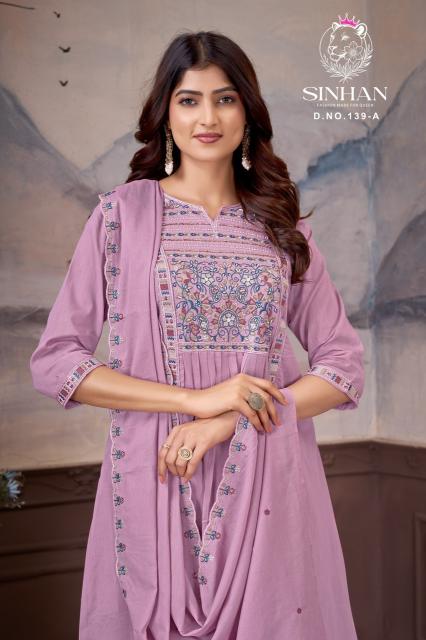 Shivay 139 A 3pcs wholesale dealers of kurti in jaipur